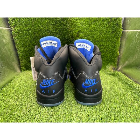 Awake NY x Air Jordan 5 Retro DV4982-004 Athletic Sneaker Mens 9.5 Black Leather main image 14